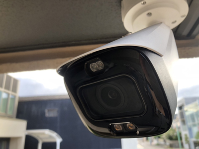 名古屋市瑞穂区・防犯カメラ施工写真