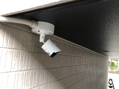 名古屋市瑞穂区・防犯カメラ施工写真