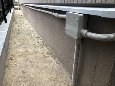 名古屋市瑞穂区・防犯カメラ施工写真