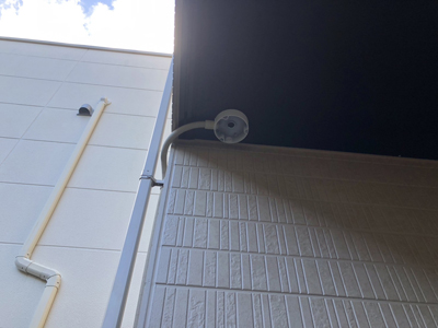 名古屋市瑞穂区・防犯カメラ施工写真