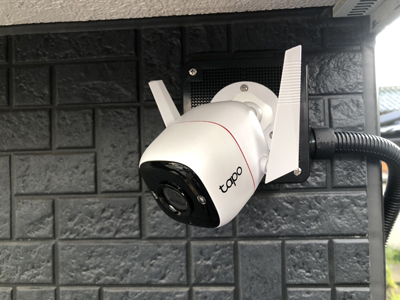 愛知県岡崎市・防犯カメラ施工写真