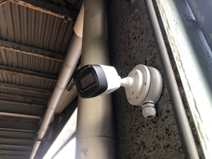 名古屋市瑞穂区・防犯カメラ施工写真