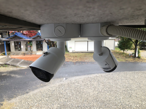 愛知県豊田市・防犯カメラ施工写真