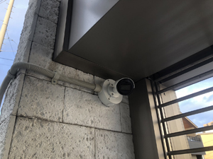 愛知県一宮市・防犯カメラ施工写真
