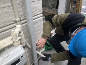 愛知県一宮市・防犯カメラ施工写真