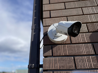 愛知県稲沢市・防犯カメラ施工写真