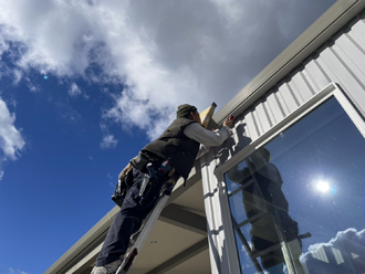 愛知県豊川市・防犯カメラ施工写真