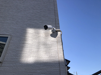 静岡県浜松市・防犯カメラ施工写真