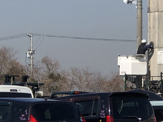 静岡県浜松市・防犯カメラ施工写真